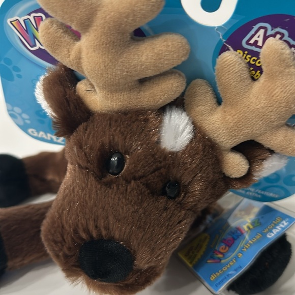 Webkinz Reindeer stuffed animal - Picture 4 of 6